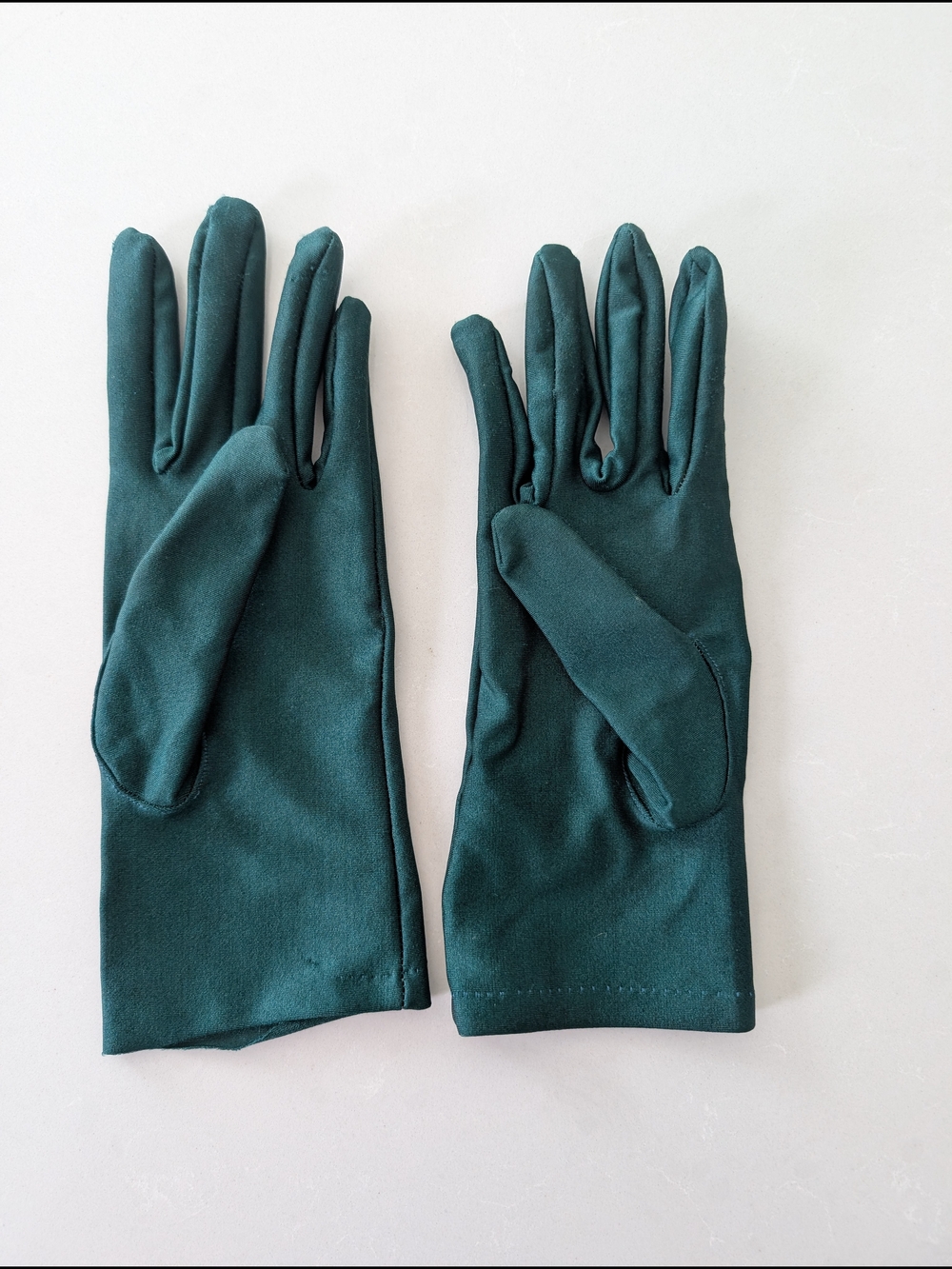 Elegant Spandex Dark Green Women Gloves